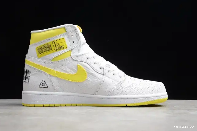 MaikeSneakers 555088-170 Jordan High 1 First Air OG Retro Flight Class 0607
